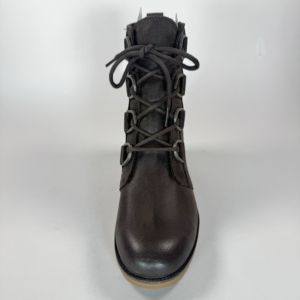 Sorel Womens 8.5 Waterproof Leather Lace Up Ankle Boots Brown NL3715 NWT - Picture 11 of 15